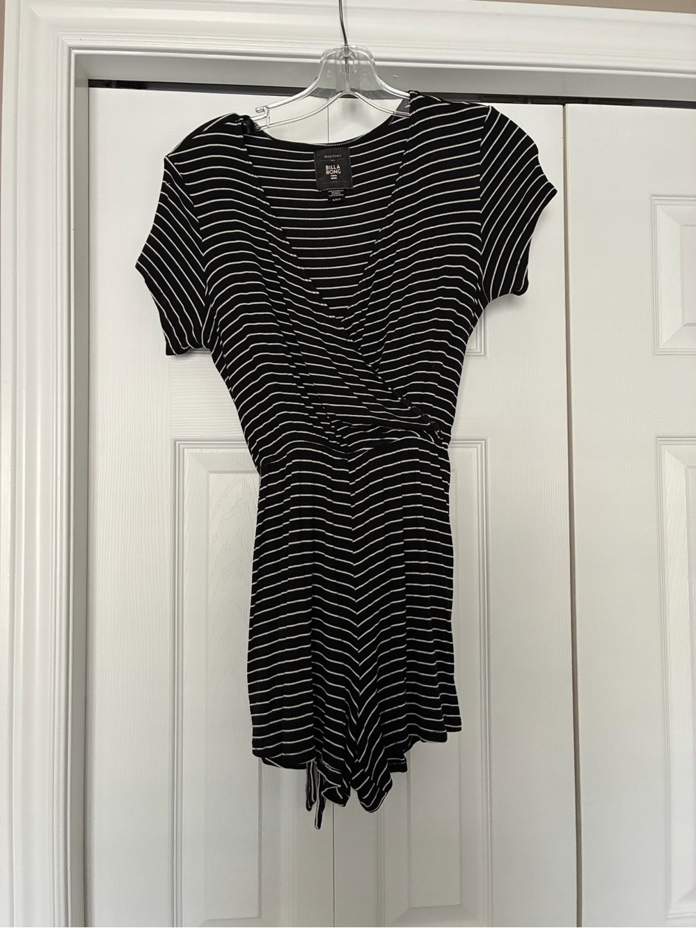 Billabong Striped Romper Size Medium